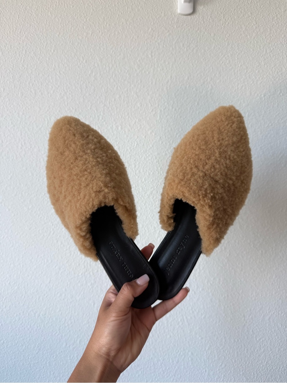 NWOT JENNI KAYNE Shearling Mule - Picture 3 of 11